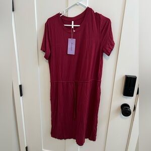 NEW Andydoll Stylish Red Women's Dress (Size L)